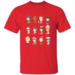 Ghibli Characters Cute Collection T Shirt -Ghibli Shop redirect10072021141049 7