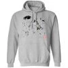 Totoro And The Girls Ink Painting Hoodie -Ghibli Shop redirect10082021021024