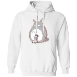 Totoro And The Little Girl Hoodie -Ghibli Shop redirect10092021001023 10