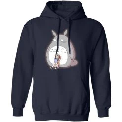 Totoro And The Little Girl Hoodie -Ghibli Shop redirect10092021001023 12 1