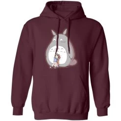 Totoro And The Little Girl Hoodie -Ghibli Shop redirect10092021001023 16