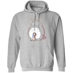 Totoro And The Little Girl Hoodie -Ghibli Shop redirect10092021001023 9 2