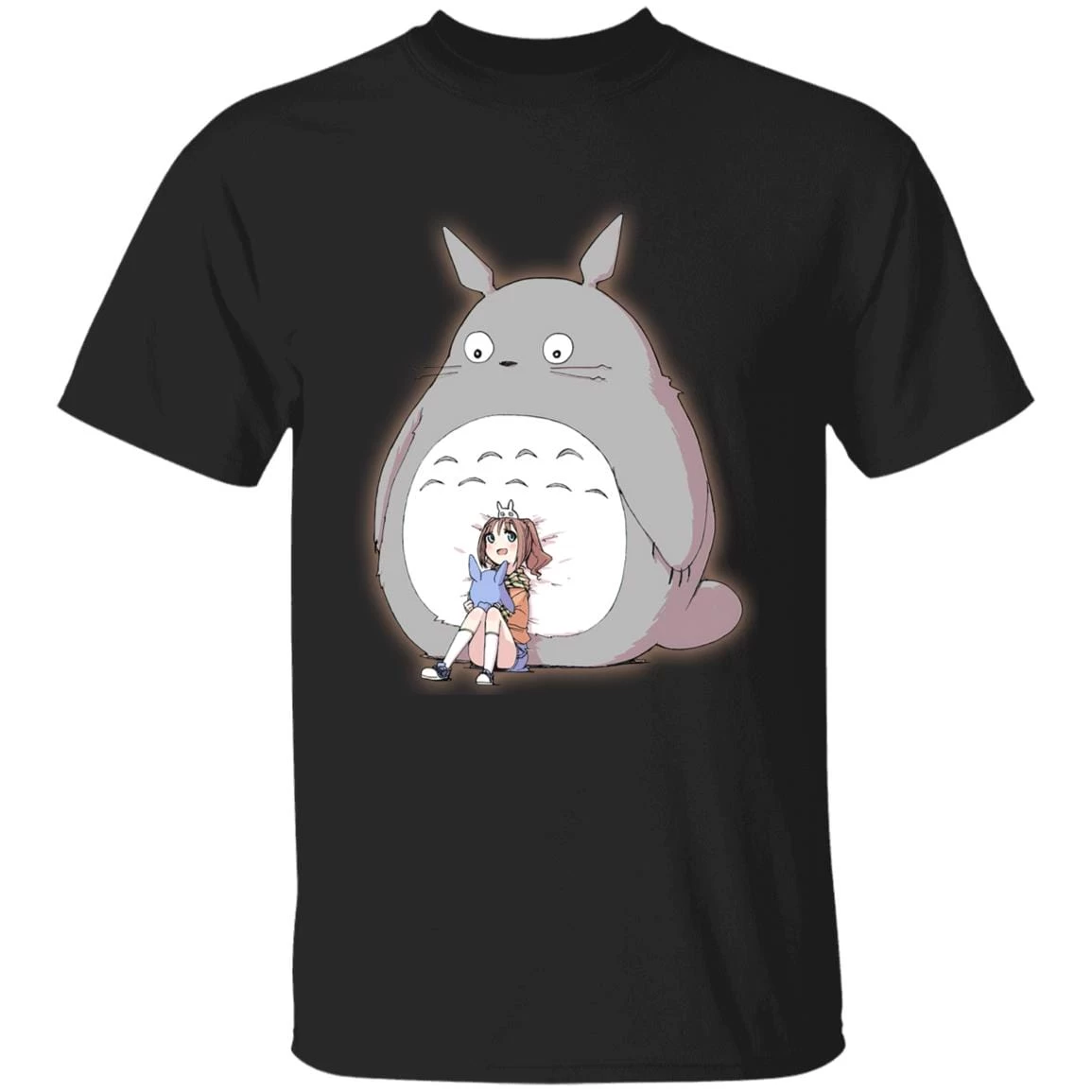 Totoro And The Little Girl T Shirt 12 Totoro And The Little Girl T Shirt - Image 10