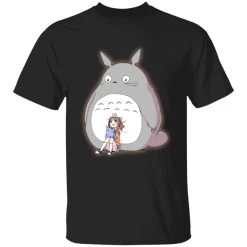 Totoro And The Little Girl T Shirt 22 Totoro And The Little Girl T Shirt -Ghibli Shop redirect10092021001033 2