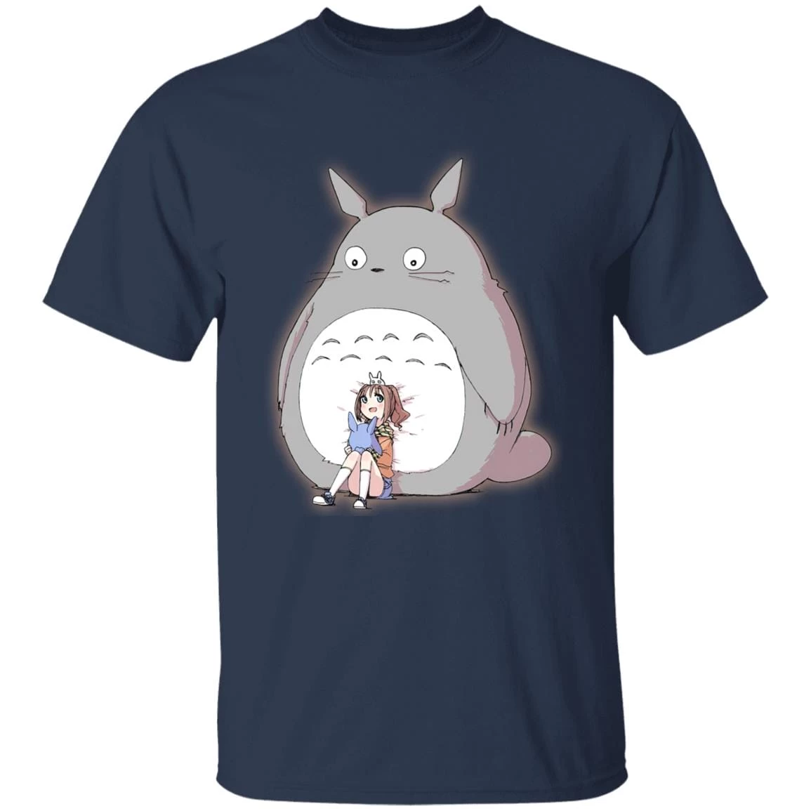 Totoro And The Little Girl T Shirt 9 Totoro And The Little Girl T Shirt - Image 7