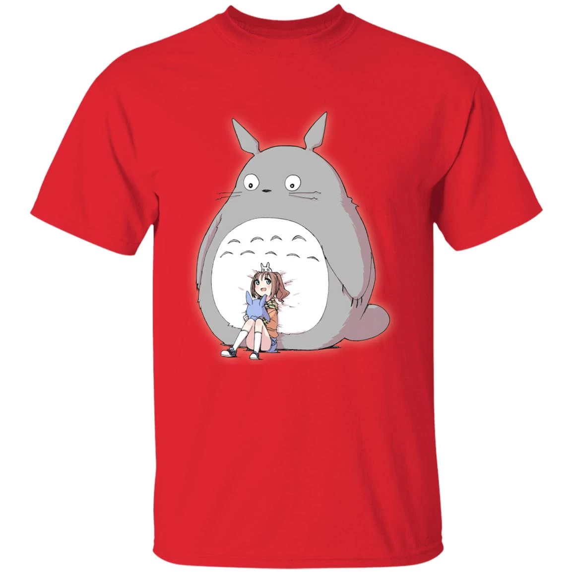 Totoro And The Little Girl T Shirt 10 Totoro And The Little Girl T Shirt - Image 8