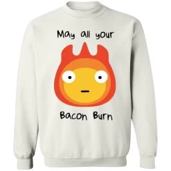 Howl’s Moving Castle – May All Your Bacon Burn Sweatshirt -Ghibli Shop redirect10102021051012 1 1