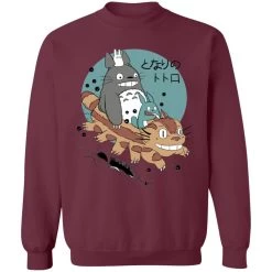 Totoro Riding Catbus Sweatshirt -Ghibli Shop redirect10102021051018 3 1