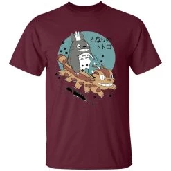 Totoro Riding Catbus T Shirt -Ghibli Shop redirect10102021051040 5 1