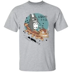 Totoro Riding Catbus T Shirt -Ghibli Shop redirect10102021051040 8
