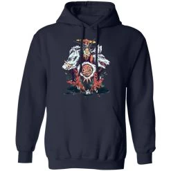 Princess Mononoke Characters Hoodie -Ghibli Shop redirect10102021051052 3