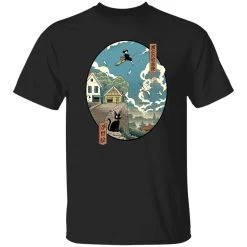Kiki’s Delivery Service Ukiyo-E Style T Shirt 29 Kiki’s Delivery Service Ukiyo-E Style T Shirt -Ghibli Shop redirect10112022021034 1 1