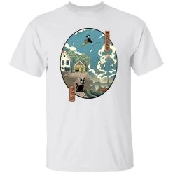 Kiki’s Delivery Service Ukiyo-E Style T Shirt 21 Kiki’s Delivery Service Ukiyo-E Style T Shirt -Ghibli Shop redirect10112022021034