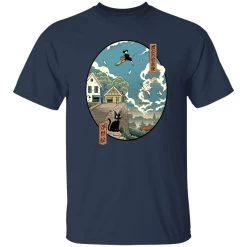 Kiki’s Delivery Service Ukiyo-E Style T Shirt 25 Kiki’s Delivery Service Ukiyo-E Style T Shirt -Ghibli Shop redirect10112022021034 5