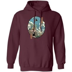 Kiki’s Delivery Service Ukiyo-E Style Hoodie -Ghibli Shop redirect10112022021043 7 1