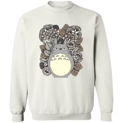 Totoro And Flowers Fanart Sweatshirt -Ghibli Shop redirect10132022021051 1 1