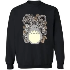 Totoro And Flowers Fanart Sweatshirt -Ghibli Shop redirect10132022021051 2