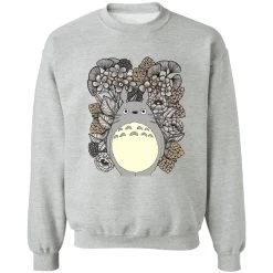 Totoro And Flowers Fanart Sweatshirt