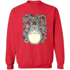 Totoro And Flowers Fanart Sweatshirt -Ghibli Shop redirect10132022021052 1 1