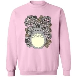 Totoro And Flowers Fanart Sweatshirt -Ghibli Shop redirect10132022021052 4 1