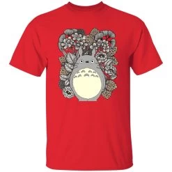Totoro And Flowers Fanart T Shirt -Ghibli Shop redirect10132022021052 6 1