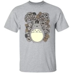 Totoro And Flowers Fanart T Shirt -Ghibli Shop redirect10132022021052 7 1