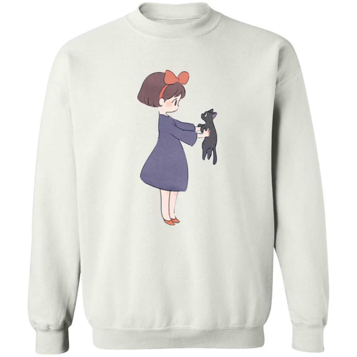 Kiki Hugging Jiji Sweatshirt 4 Kiki Hugging Jiji Sweatshirt - Image 2