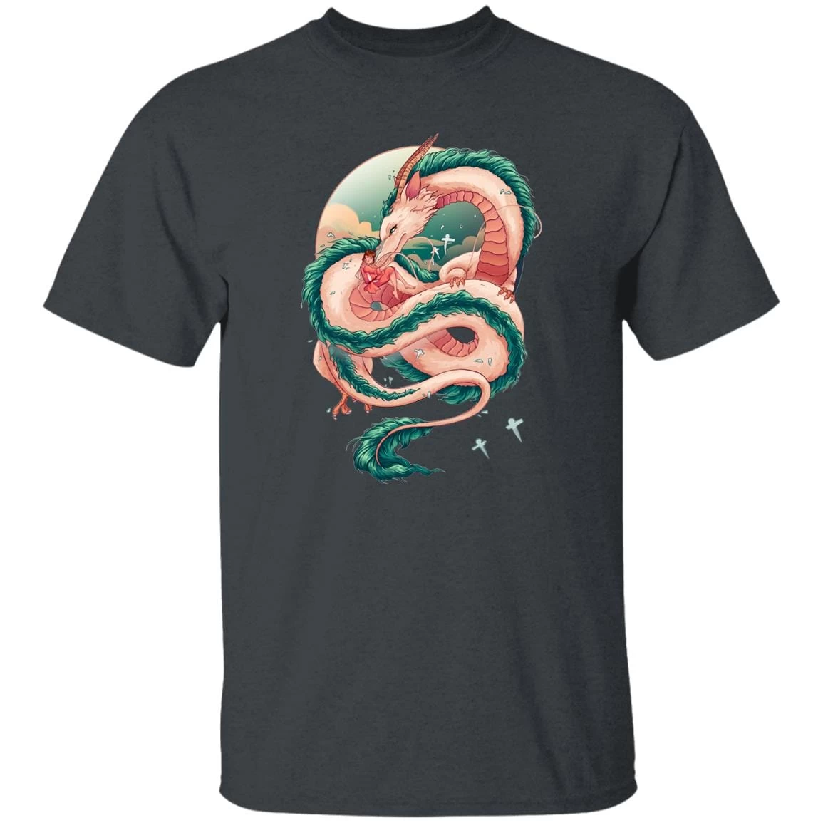 Spirited Away Haku Dragon Fanart T Shirt 13 Spirited Away Haku Dragon Fanart T Shirt - Image 11