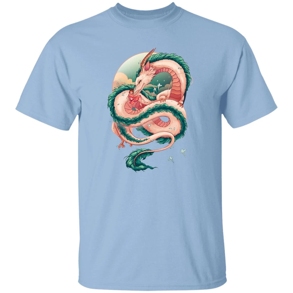 Spirited Away Haku Dragon Fanart T Shirt 14 Spirited Away Haku Dragon Fanart T Shirt - Image 12