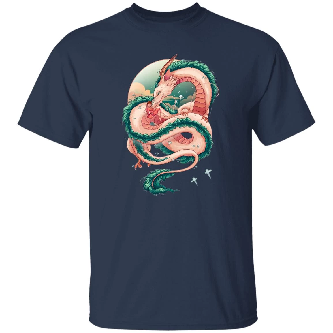 Spirited Away Haku Dragon Fanart T Shirt 17 Spirited Away Haku Dragon Fanart T Shirt - Image 15