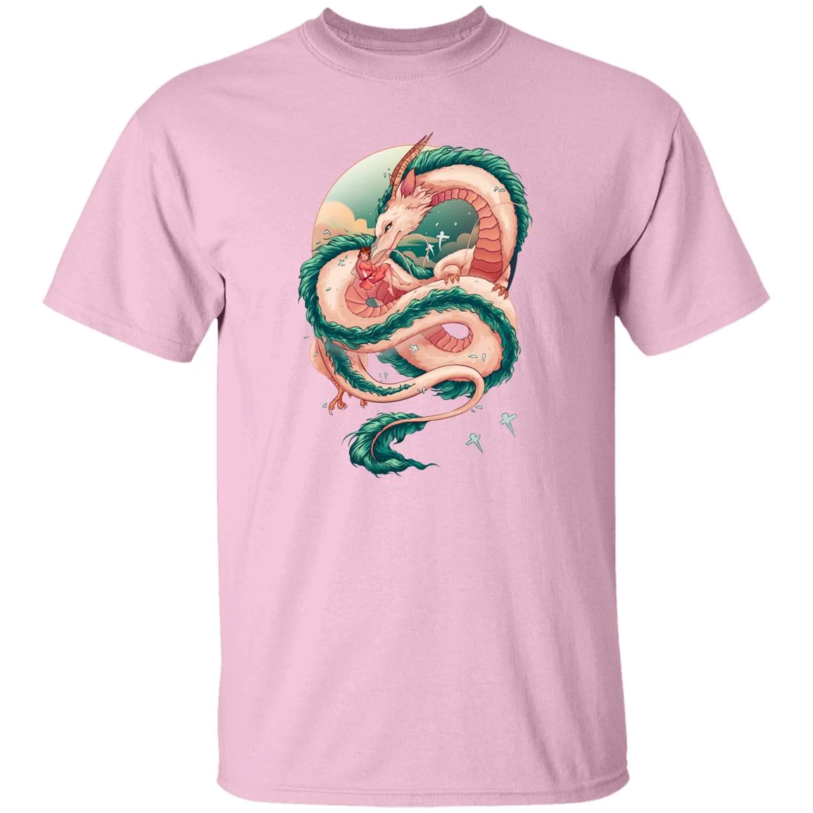 Spirited Away Haku Dragon Fanart T Shirt 7 Spirited Away Haku Dragon Fanart T Shirt - Image 5