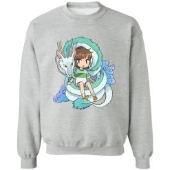 Spirited Away Chihiro And The Dragon Chibi Sweatshirt