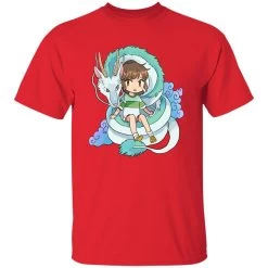 Spirited Away Chihiro And The Dragon Chibi T Shirt 35 Spirited Away Chihiro And The Dragon Chibi T Shirt -Ghibli Shop redirect10132022031034 8 1
