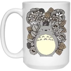 Totoro And Flowers Fanart Mug -Ghibli Shop redirect10132022031038 1 1