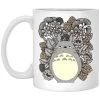 Totoro And Flowers Fanart Mug 1 Totoro And Flowers Fanart Mug -Ghibli Shop redirect10132022031038