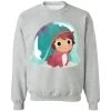 Ponyo Water Color Sweatshirt 1 Ponyo Water Color Sweatshirt -Ghibli Shop redirect10142021121040