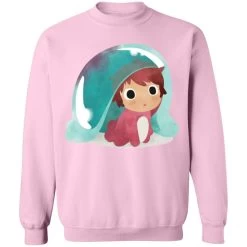 Ponyo Water Color Sweatshirt 28 Ponyo Water Color Sweatshirt -Ghibli Shop redirect10142021121040 8