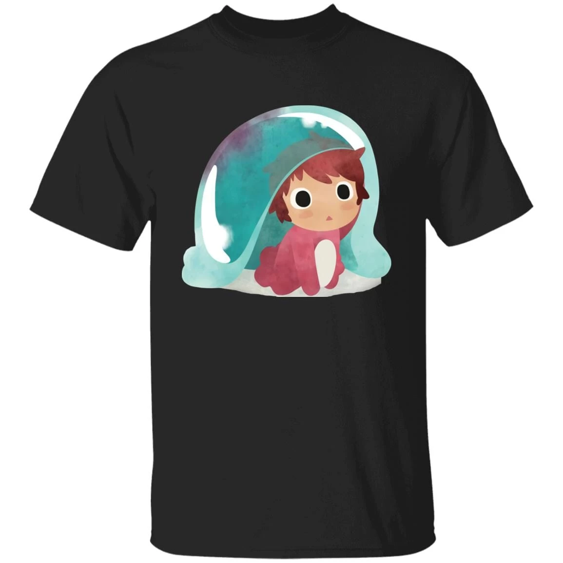 Ponyo Water Color T Shirt 12 Ponyo Water Color T Shirt - Image 10