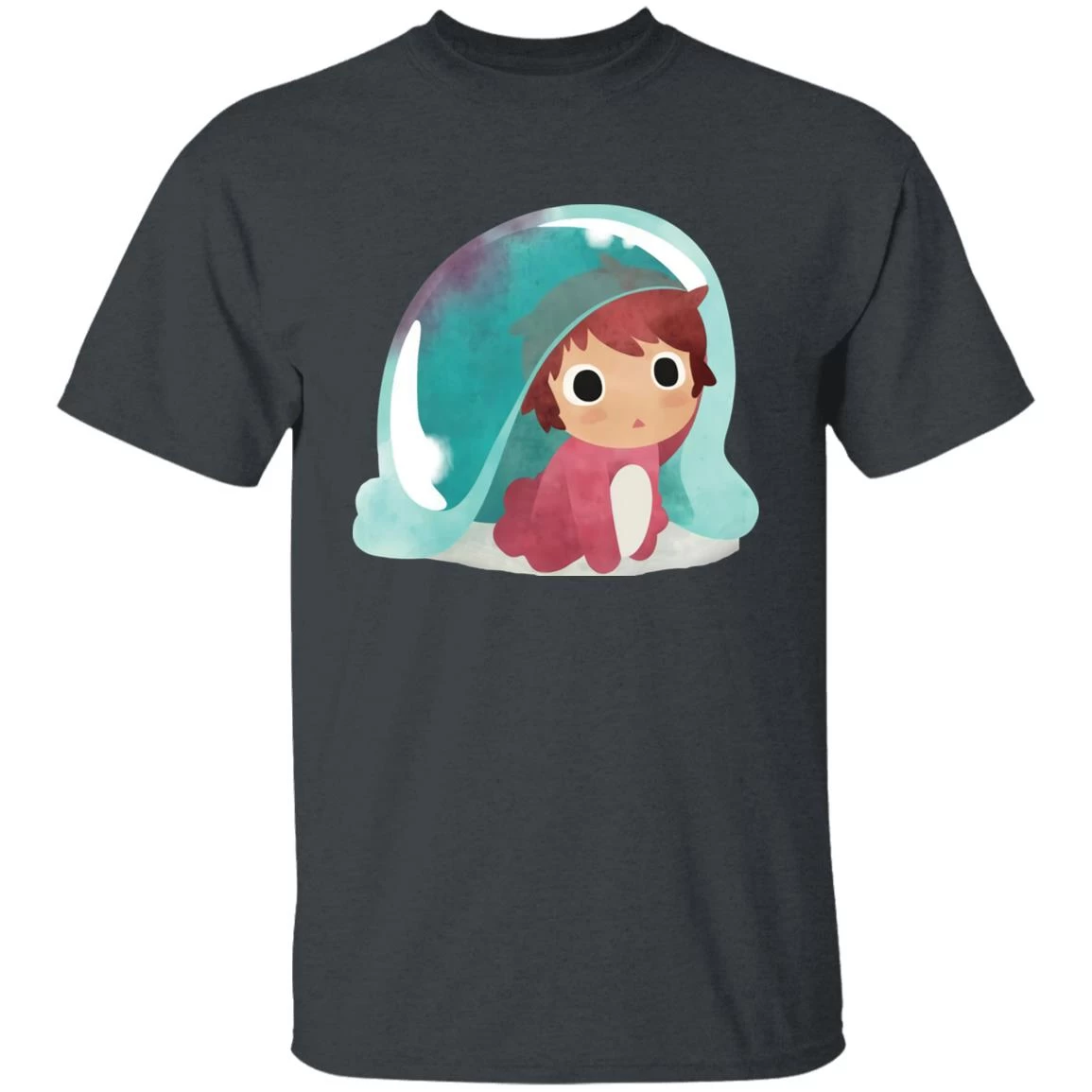 Ponyo Water Color T Shirt 13 Ponyo Water Color T Shirt - Image 11
