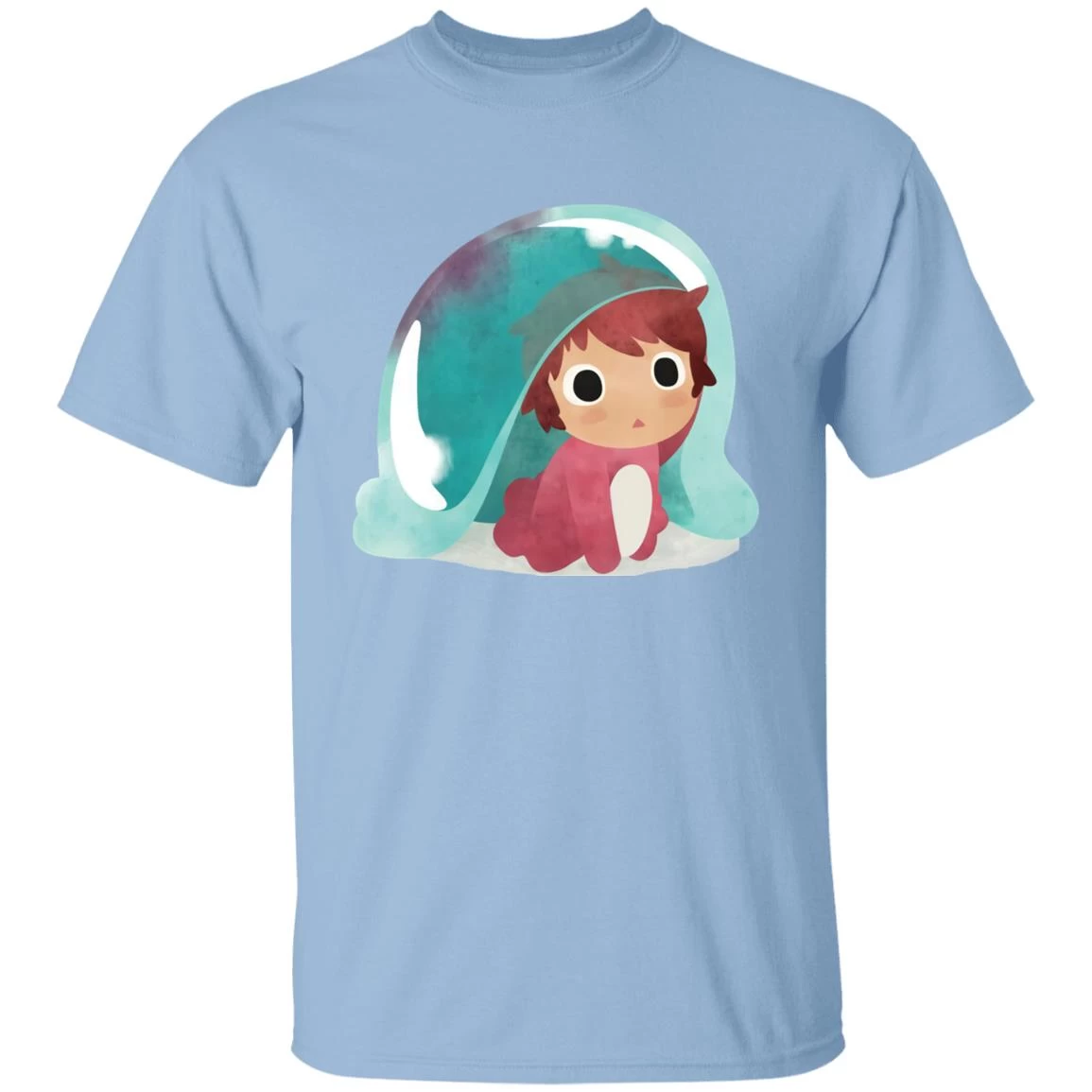 Ponyo Water Color T Shirt 14 Ponyo Water Color T Shirt - Image 12