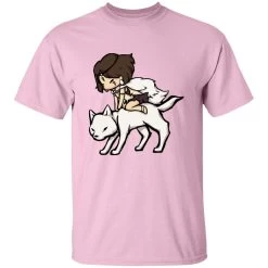 Princess Mononoke And The Wolf Chibi T Shirt 32 Princess Mononoke And The Wolf Chibi T Shirt -Ghibli Shop redirect10252022001005 1 1