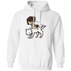 Princess Mononoke And The Wolf Chibi Hoodie -Ghibli Shop redirect10252022001007 1 1