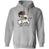 Princess Mononoke And The Wolf Chibi Hoodie 1 Princess Mononoke And The Wolf Chibi Hoodie -Ghibli Shop redirect10252022001007