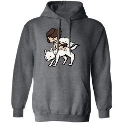 Princess Mononoke And The Wolf Chibi Hoodie -Ghibli Shop redirect10252022001007 4 1