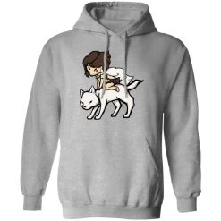 Princess Mononoke And The Wolf Chibi Hoodie -Ghibli Shop redirect10252022001007 7
