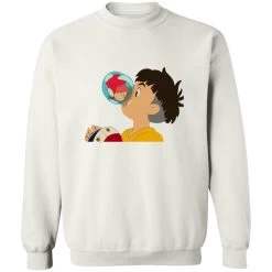 Ponyo The Kiss Sweatshirt 37 Ponyo The Kiss Sweatshirt -Ghibli Shop redirect10252022001010 1 1