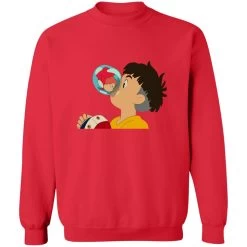 Ponyo The Kiss Sweatshirt 25 Ponyo The Kiss Sweatshirt -Ghibli Shop redirect10252022001010 5