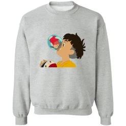 Ponyo The Kiss Sweatshirt 36 Ponyo The Kiss Sweatshirt -Ghibli Shop redirect10252022001010 8