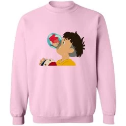 Ponyo The Kiss Sweatshirt 28 Ponyo The Kiss Sweatshirt -Ghibli Shop redirect10252022001011 3