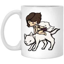 Princess Mononoke And The Wolf Chibi Mug 8 Princess Mononoke And The Wolf Chibi Mug -Ghibli Shop redirect10252022011041 2